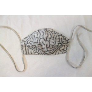 Gray Brains - Two Layer Reusable Washable Cotton Face Mask